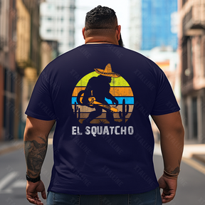 Bigfoot Sasquatch Yeti T0 5D2F 045 Men T Shirts Big and Tall Men Shirts Plus Size Short Sleeve Fashion Casual T Shirt Graphic Tee Shirts Tshirts