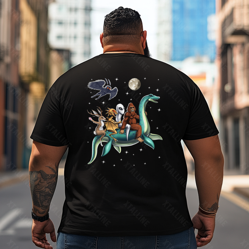 Bigfoot Sasquatch Yeti T0 5D2F 049 Men T Shirts Big and Tall Men Shirts Plus Size Short Sleeve Fashion Casual T Shirt Graphic Tee Shirts Tshirts