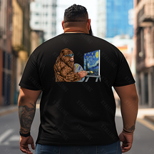 Bigfoot Sasquatch Yeti T0 5D2F 051 Men T Shirts Big and Tall Men Shirts Plus Size Short Sleeve Fashion Casual T Shirt Graphic Tee Shirts Tshirts