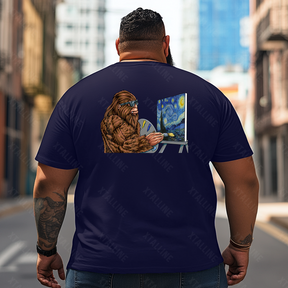 Bigfoot Sasquatch Yeti T0 5D2F 051 Men T Shirts Big and Tall Men Shirts Plus Size Short Sleeve Fashion Casual T Shirt Graphic Tee Shirts Tshirts