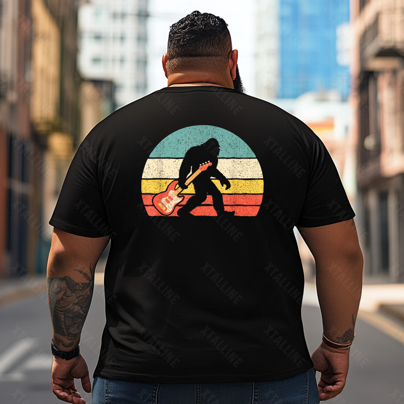 Bigfoot Sasquatch Yeti T0 5D2F 057 Men T Shirts Big and Tall Men Shirts Plus Size Short Sleeve Fashion Casual T Shirt Graphic Tee Shirts Tshirts
