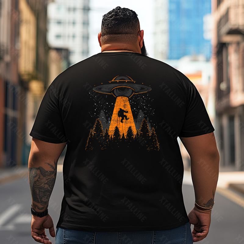 Bigfoot Sasquatch Yeti T0 5D2F 060 Men T Shirts Big and Tall Men Shirts Plus Size Short Sleeve Fashion Casual T Shirt Graphic Tee Shirts Tshirts