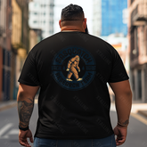 Bigfoot Sasquatch Yeti T0 5D2F 069 Men T Shirts Big and Tall Men Shirts Plus Size Short Sleeve Fashion Casual T Shirt Graphic Tee Shirts Tshirts