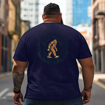 Bigfoot Sasquatch Yeti T0 5D2F 069 Men T Shirts Big and Tall Men Shirts Plus Size Short Sleeve Fashion Casual T Shirt Graphic Tee Shirts Tshirts