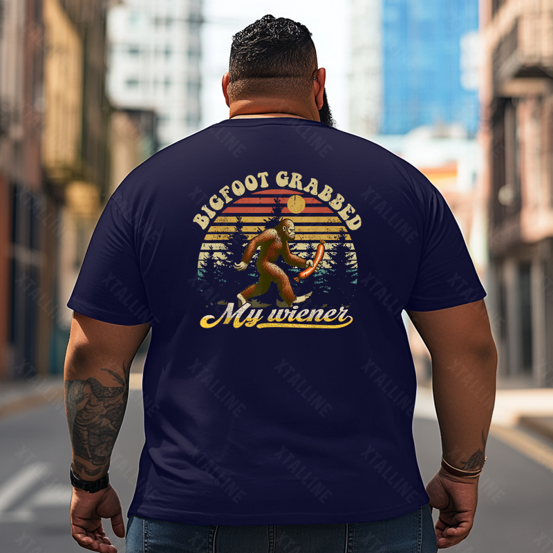Bigfoot Sasquatch Yeti T0 5D2F 070 Men T Shirts Big and Tall Men Shirts Plus Size Short Sleeve Fashion Casual T Shirt Graphic Tee Shirts Tshirts