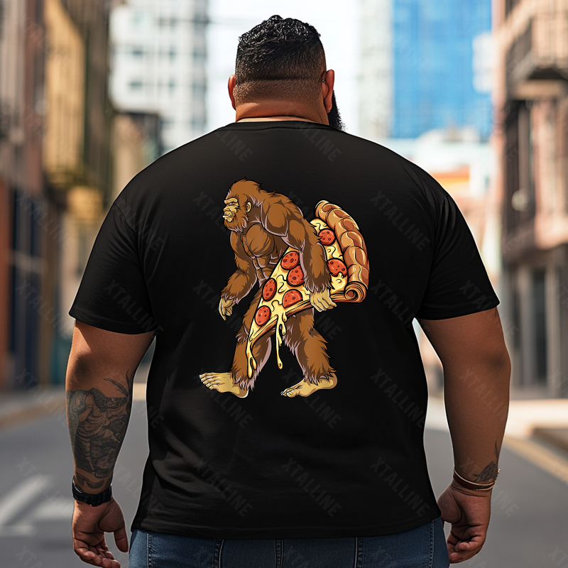 Bigfoot Sasquatch Yeti T0 5D2F 071 Men T Shirts Big and Tall Men Shirts Plus Size Short Sleeve Fashion Casual T Shirt Graphic Tee Shirts Tshirts