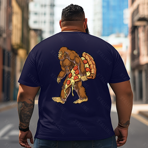 Bigfoot Sasquatch Yeti T0 5D2F 071 Men T Shirts Big and Tall Men Shirts Plus Size Short Sleeve Fashion Casual T Shirt Graphic Tee Shirts Tshirts