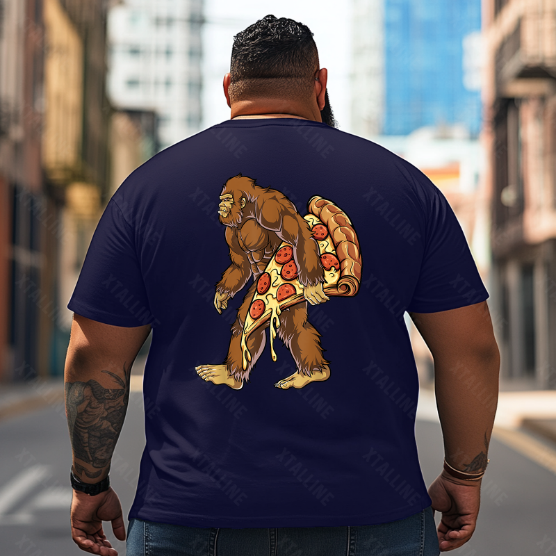 Bigfoot Sasquatch Yeti T0 5D2F 071 Men T Shirts Big and Tall Men Shirts Plus Size Short Sleeve Fashion Casual T Shirt Graphic Tee Shirts Tshirts