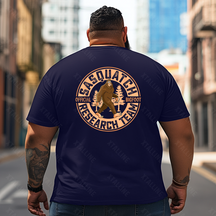 Bigfoot Sasquatch Yeti T0 5D2F 073 Men T Shirts Big and Tall Men Shirts Plus Size Short Sleeve Fashion Casual T Shirt Graphic Tee Shirts Tshirts
