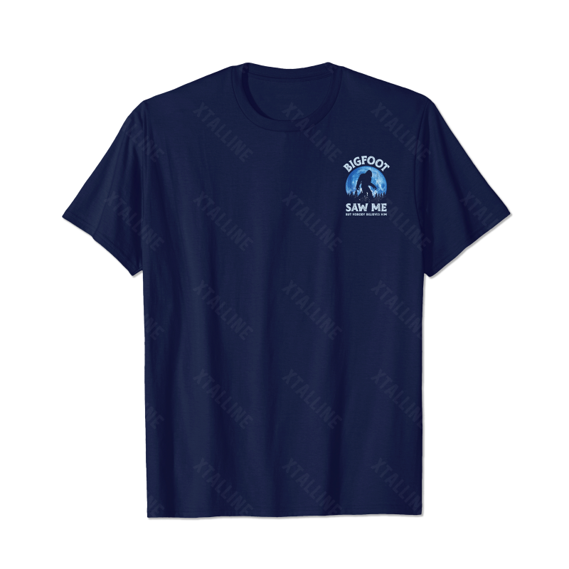 Bigfoot Sasquatch Yeti T0 5D2F 077 Men T Shirts Big and Tall Men Shirts Plus Size Short Sleeve Fashion Casual T Shirt Graphic Tee Shirts Tshirts