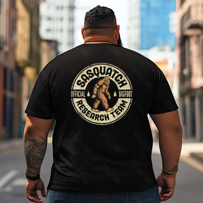 Bigfoot Sasquatch Yeti T0 5D2F 078 Men T Shirts Big and Tall Men Shirts Plus Size Short Sleeve Fashion Casual T Shirt Graphic Tee Shirts Tshirts