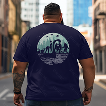 Bigfoot Sasquatch Yeti T0 5D2F 079 Men T Shirts Big and Tall Men Shirts Plus Size Short Sleeve Fashion Casual T Shirt Graphic Tee Shirts Tshirts