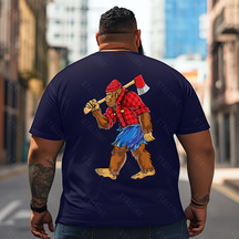 Bigfoot Sasquatch Yeti T0 5D2F 081 Men T Shirts Big and Tall Men Shirts Plus Size Short Sleeve Fashion Casual T Shirt Graphic Tee Shirts Tshirts