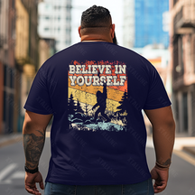 Bigfoot Sasquatch Yeti T0 5D2F 082 Men T Shirts Big and Tall Men Shirts Plus Size Short Sleeve Fashion Casual T Shirt Graphic Tee Shirts Tshirts