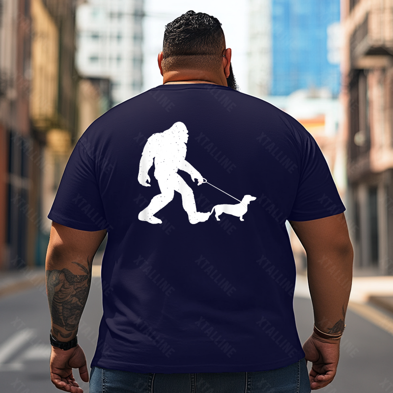 Bigfoot Sasquatch Yeti T0 5D2F 084 Men T Shirts Big and Tall Men Shirts Plus Size Short Sleeve Fashion Casual T Shirt Graphic Tee Shirts Tshirts