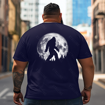 Bigfoot Sasquatch Yeti T0 5D2F 090 Men T Shirts Big and Tall Men Shirts Plus Size Short Sleeve Fashion Casual T Shirt Graphic Tee Shirts Tshirts