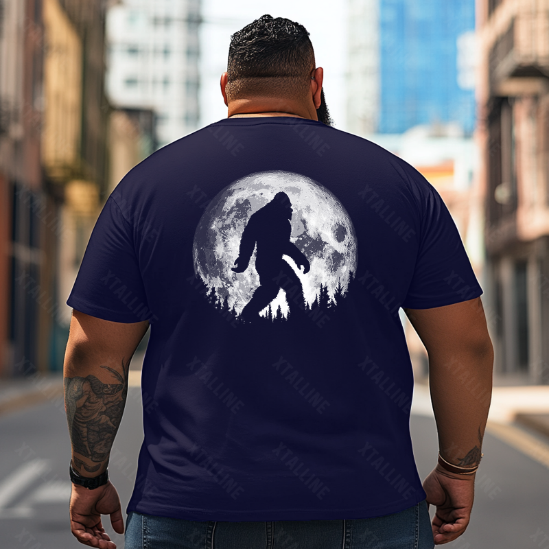 Bigfoot Sasquatch Yeti T0 5D2F 090 Men T Shirts Big and Tall Men Shirts Plus Size Short Sleeve Fashion Casual T Shirt Graphic Tee Shirts Tshirts