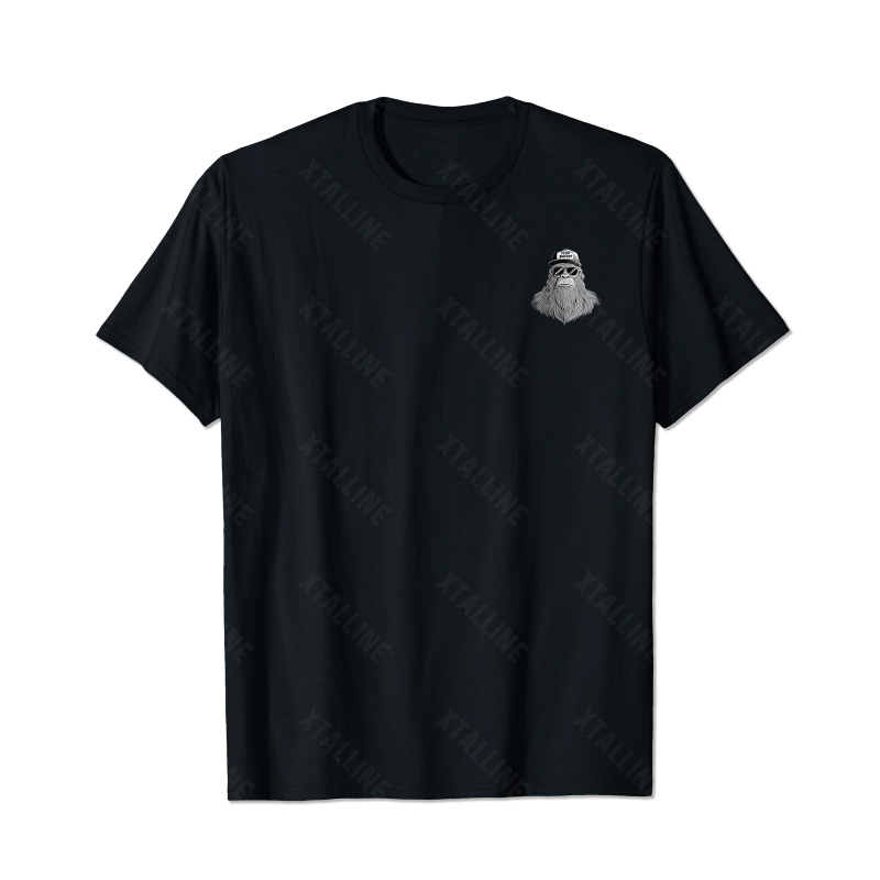 Bigfoot Sasquatch Yeti T0 5D2F 092 Men T Shirts Big and Tall Men Shirts Plus Size Short Sleeve Fashion Casual T Shirt Graphic Tee Shirts Tshirts
