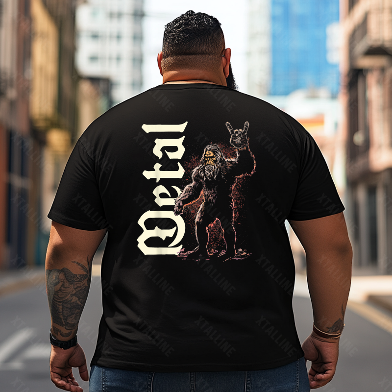 Bigfoot Sasquatch Yeti T0 5D2F 096 Men T Shirts Big and Tall Men Shirts Plus Size Short Sleeve Fashion Casual T Shirt Graphic Tee Shirts Tshirts