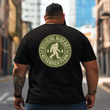 Bigfoot Sasquatch Yeti T0 5D2F 103 Men T Shirts Big and Tall Men Shirts Plus Size Short Sleeve Fashion Casual T Shirt Graphic Tee Shirts Tshirts