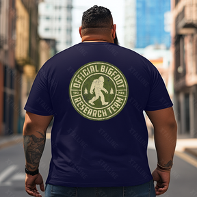 Bigfoot Sasquatch Yeti T0 5D2F 103 Men T Shirts Big and Tall Men Shirts Plus Size Short Sleeve Fashion Casual T Shirt Graphic Tee Shirts Tshirts