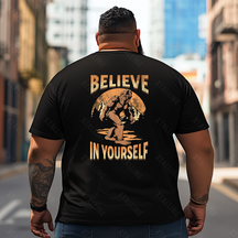 Bigfoot Sasquatch Yeti T0 5D2F 110 Men T Shirts Big and Tall Men Shirts Plus Size Short Sleeve Fashion Casual T Shirt Graphic Tee Shirts Tshirts