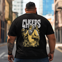 Bigfoot Sasquatch Yeti T0 5D2F 112 Men T Shirts Big and Tall Men Shirts Plus Size Short Sleeve Fashion Casual T Shirt Graphic Tee Shirts Tshirts