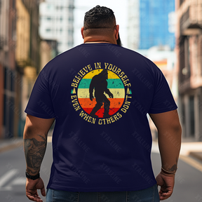 Bigfoot Sasquatch Yeti T0 5D2F 113 Men T Shirts Big and Tall Men Shirts Plus Size Short Sleeve Fashion Casual T Shirt Graphic Tee Shirts Tshirts